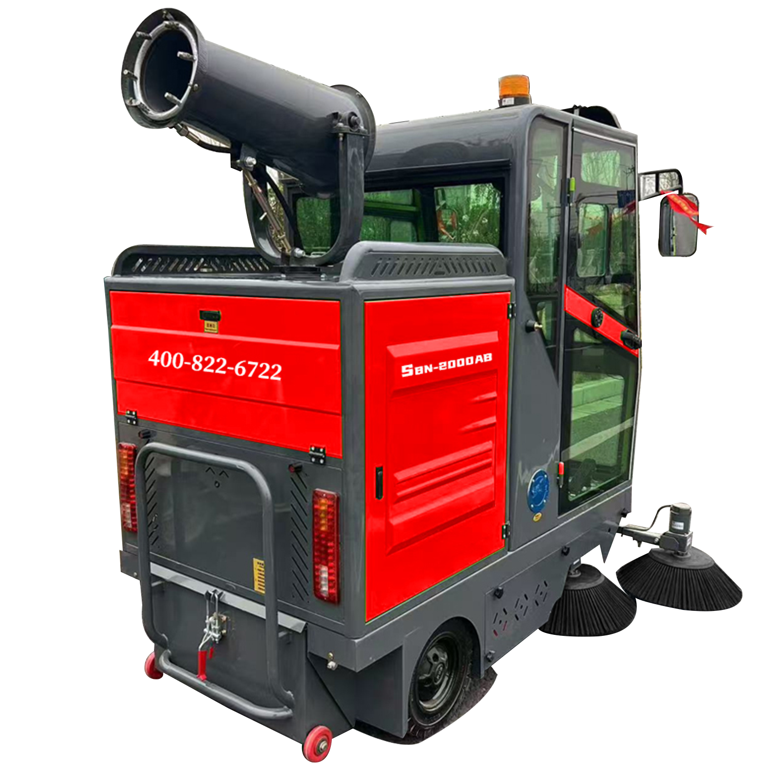SBN-2000AB Ride-On Floor Sweeper for Large Area Cleaning - Image 3
