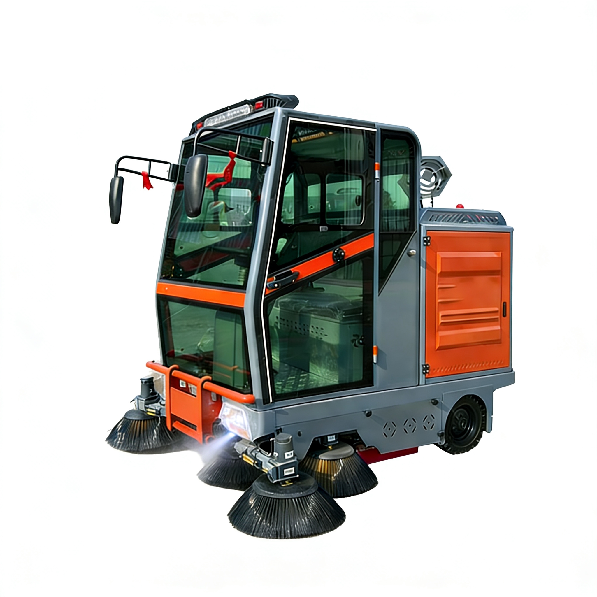 SBN-2000AB Ride-On Floor Sweeper for Large Area Cleaning