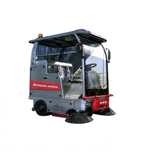 SBN-1600A Semi-Enclosed Ride-On Floor Sweeper for Warehouses and Factories