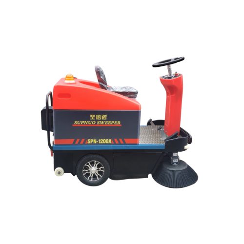 SBN-1200A Mini Ride-on Sweeper for Warehouse, Factory and Outdoor Cleaning