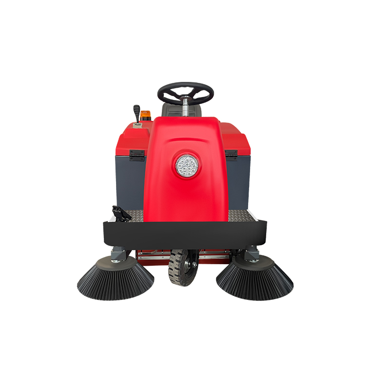 SBN-1400A Mini Ride-on Floor Sweeper for Warehouses, Factories & Parking Lots - Image 2